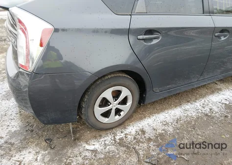 2012 Toyota Prius Four from USA, damaged, VIN JTDKN3DU0C5537225